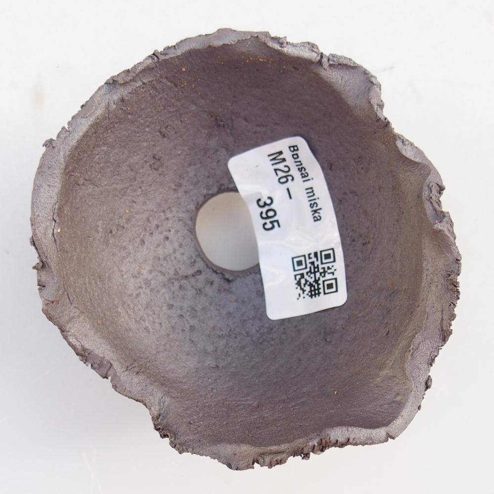 Ceramiczna muszla 8,5 x 8 x 5,5 cm, kolor metaliczny