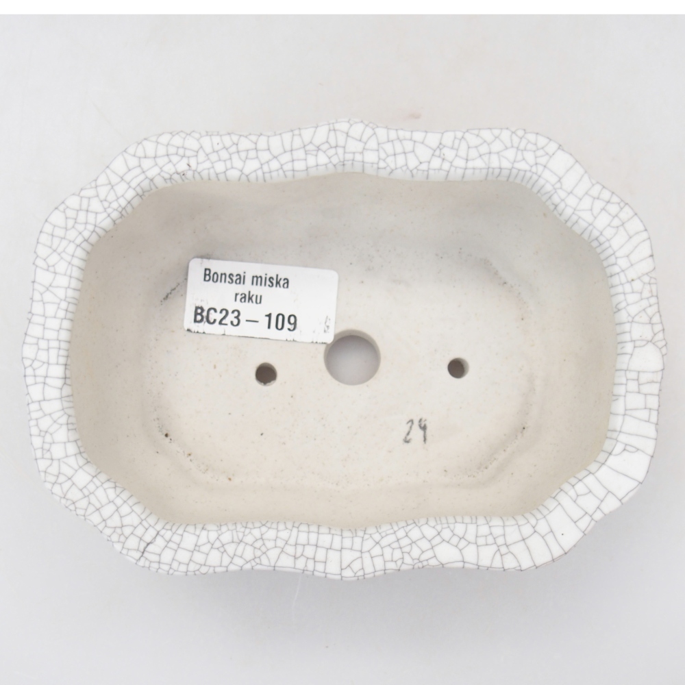 Miska 26 x 21 x 6,5 cm niebiesko-zielona