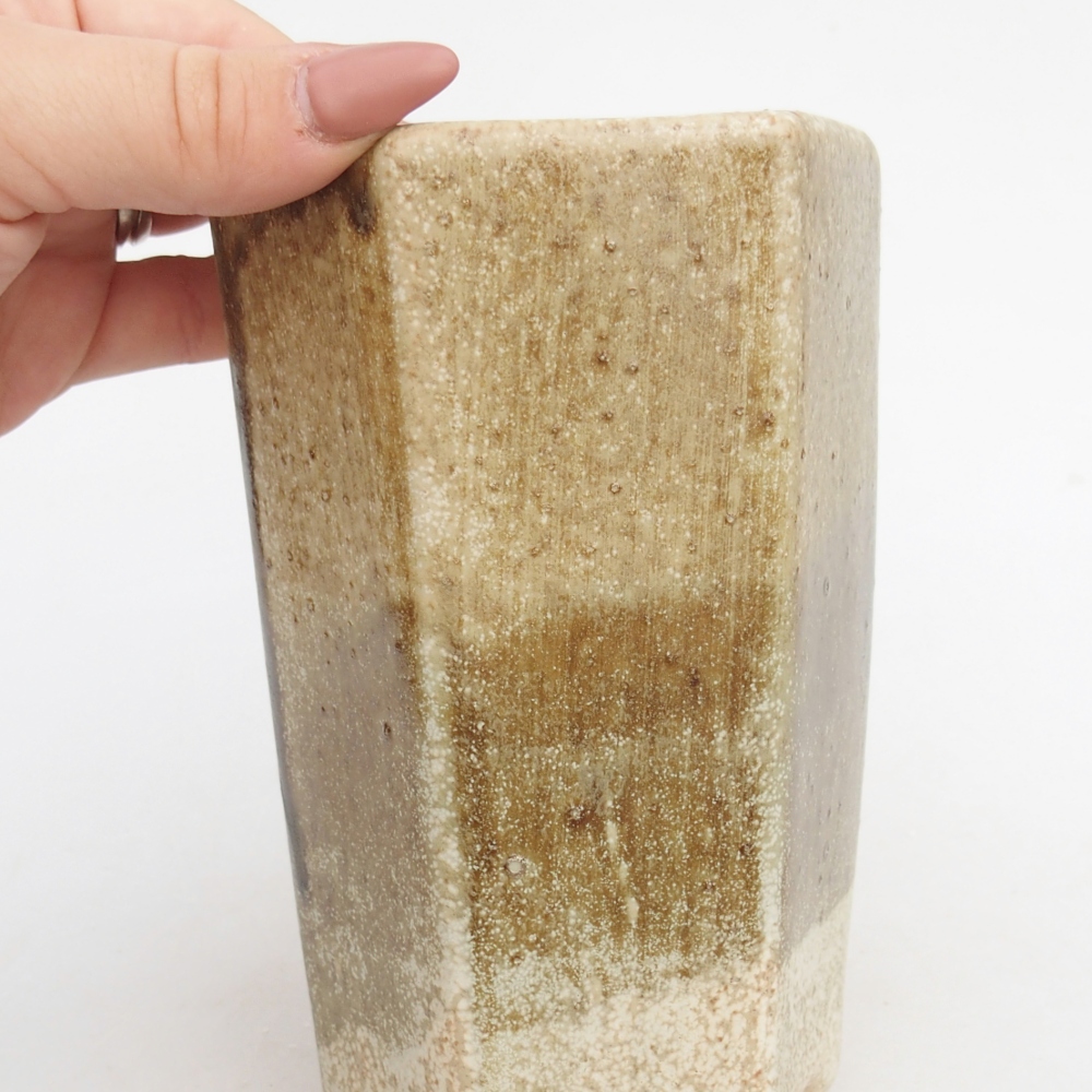 Ceramiczna miska do bonsai 10 x 8,5 x 14,5 cm, zielona