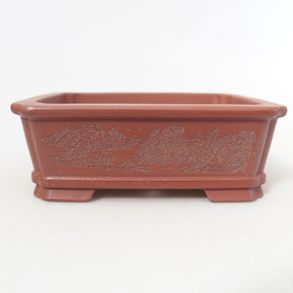 Miska 11 x 9 x 3,5 cm kolor ceglasty