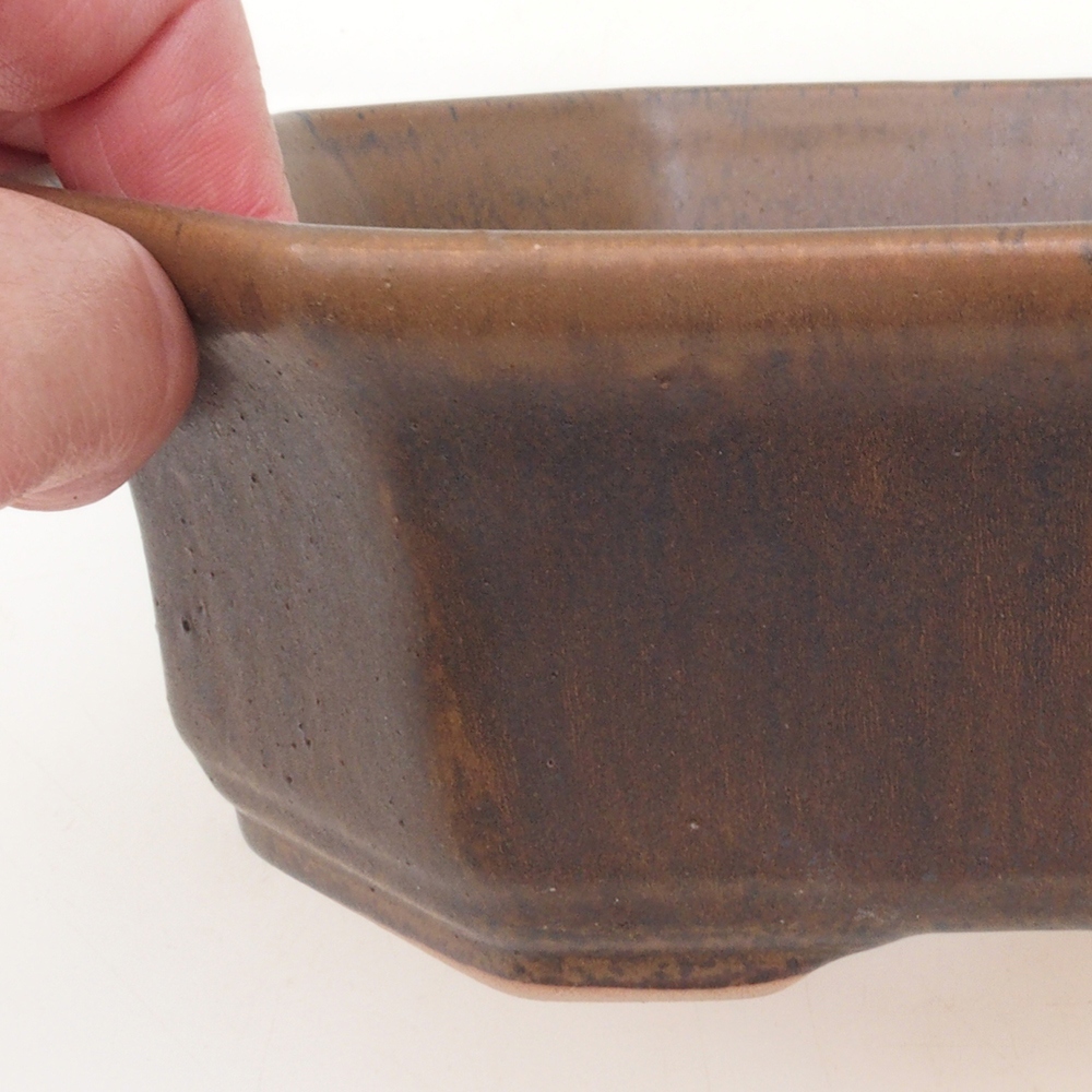Miska Bonsai H14 - 17,5 x 17,5 x 6 - niebieska
