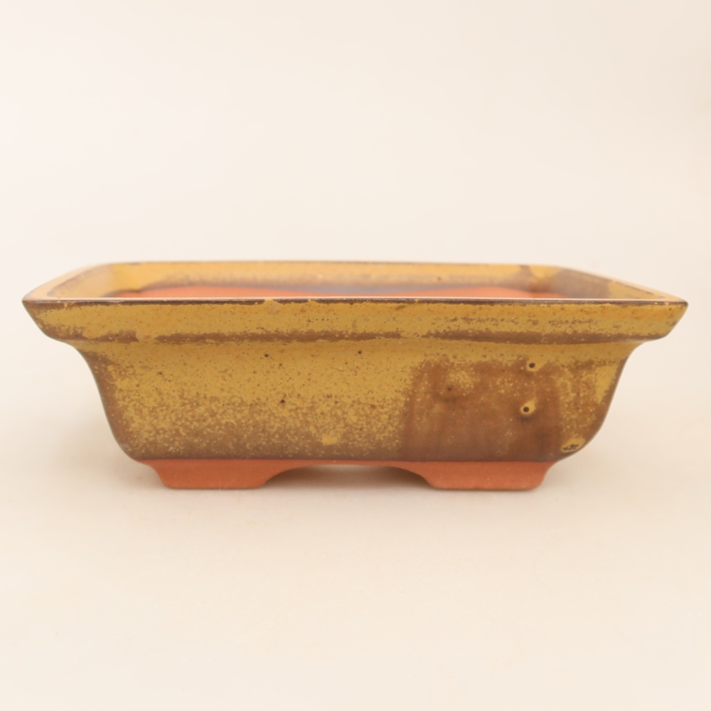Ceramiczna miska  14,5 x 10 x 5 cm, kolor żółty
