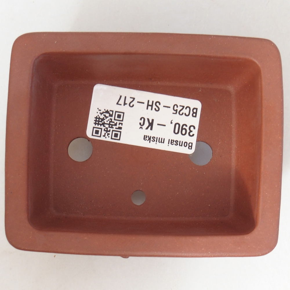 Miska 9 x 7 x 3,5 cm kolor ceglasty