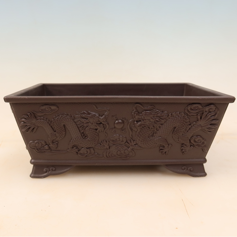 Miska do bonsai + podstawka, plastikowa MP-36 – 22,5 x 16 x 9 cm