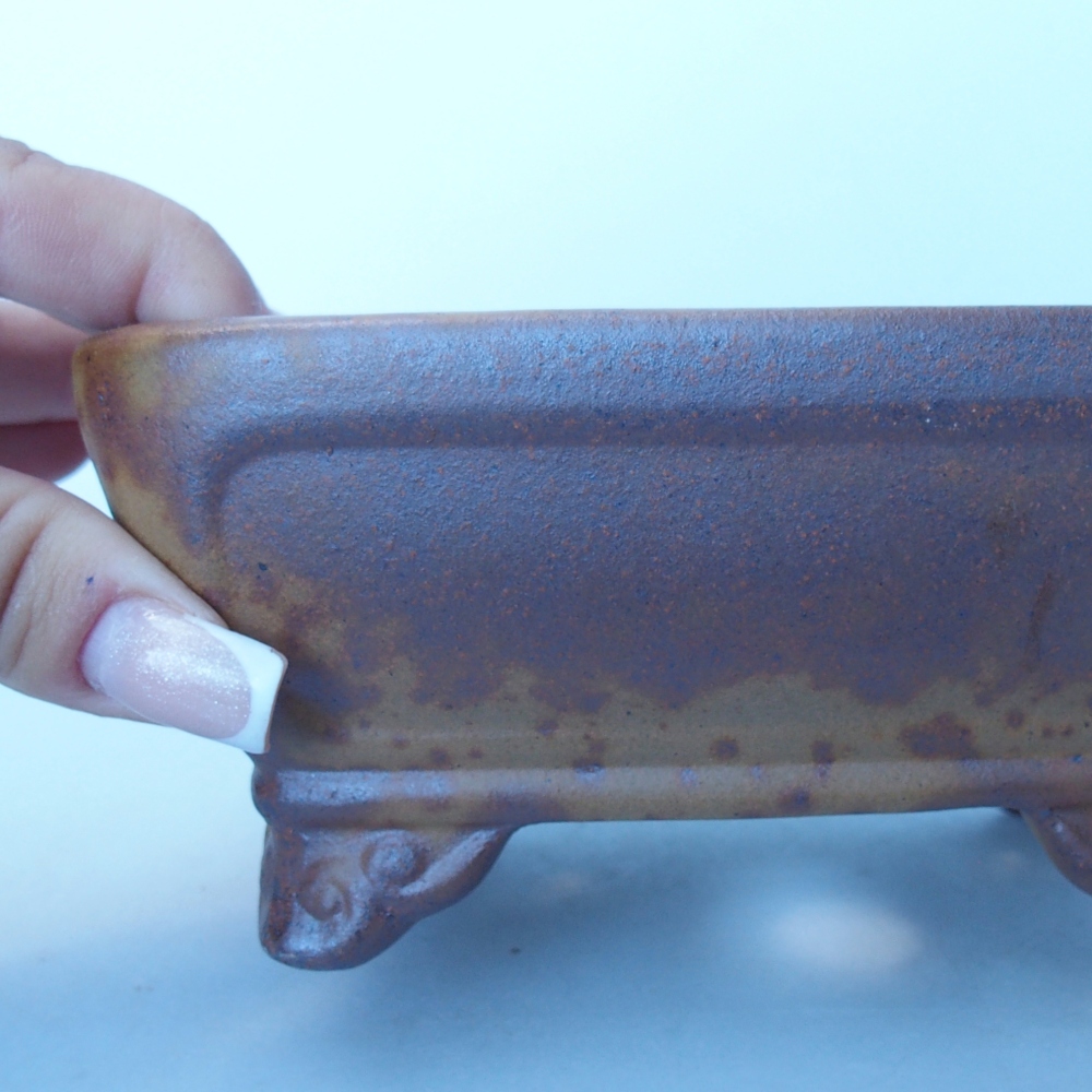 Miska 14,5 x 12 x 6,5 cm brązowa