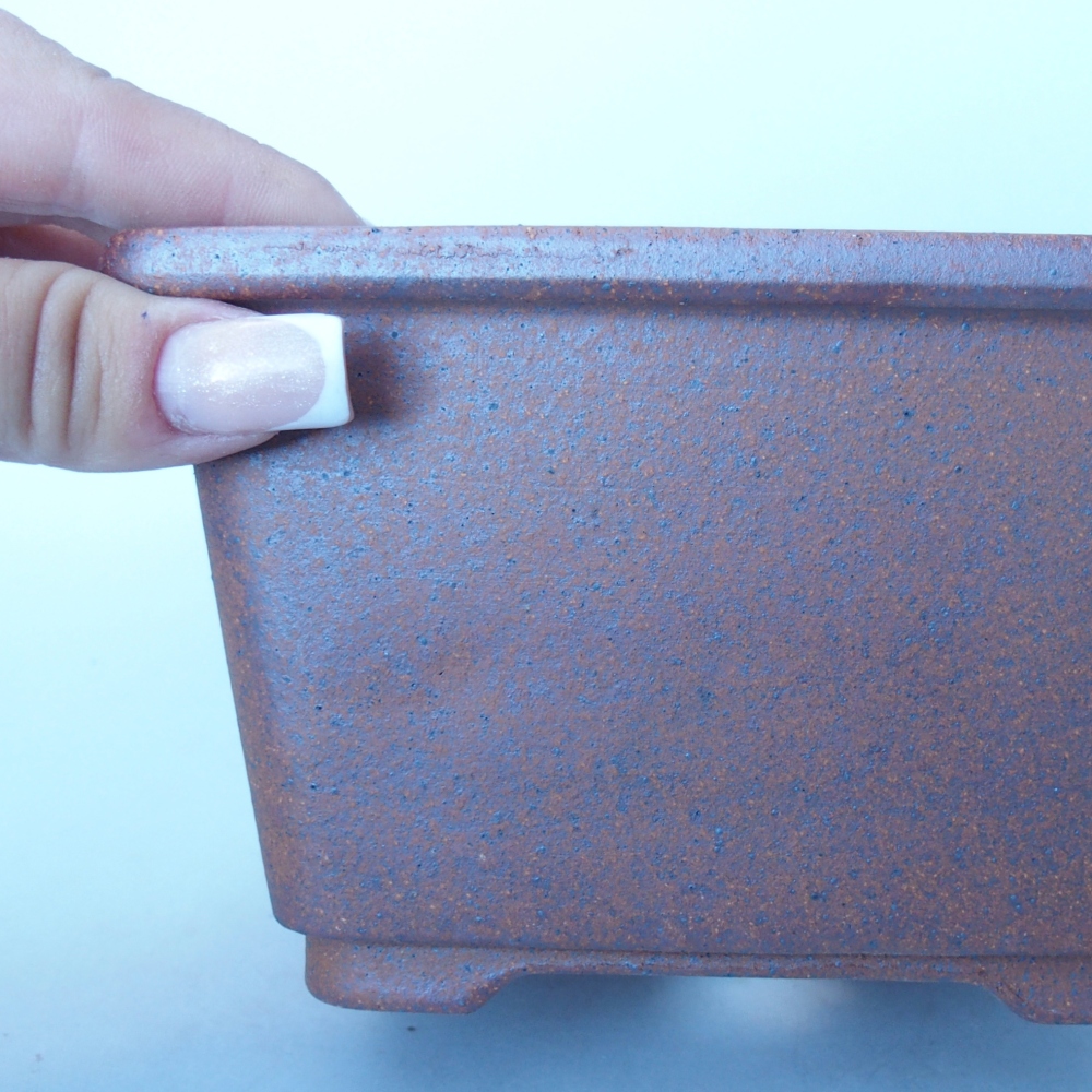 Miska 16,5 x 16,5 x 6,5 cm brązowa
