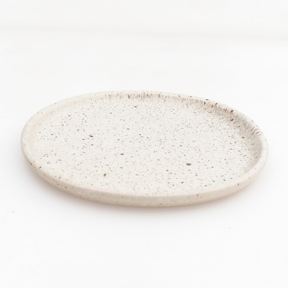 Spodek ceramiczny H30 - 12,5 x 10,5 x 1 cm - beżowy