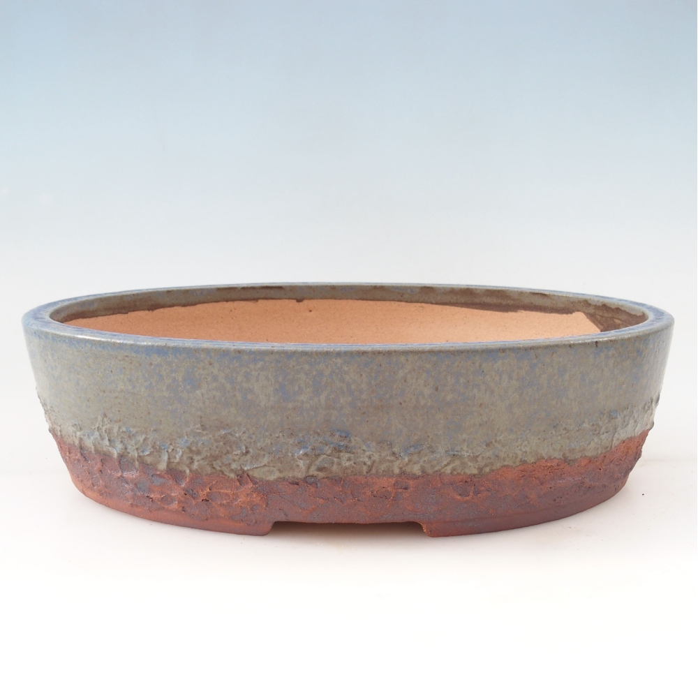 Misa do bonsai 32,5 x 25,5 x 8,5 cm, kolor niebieski