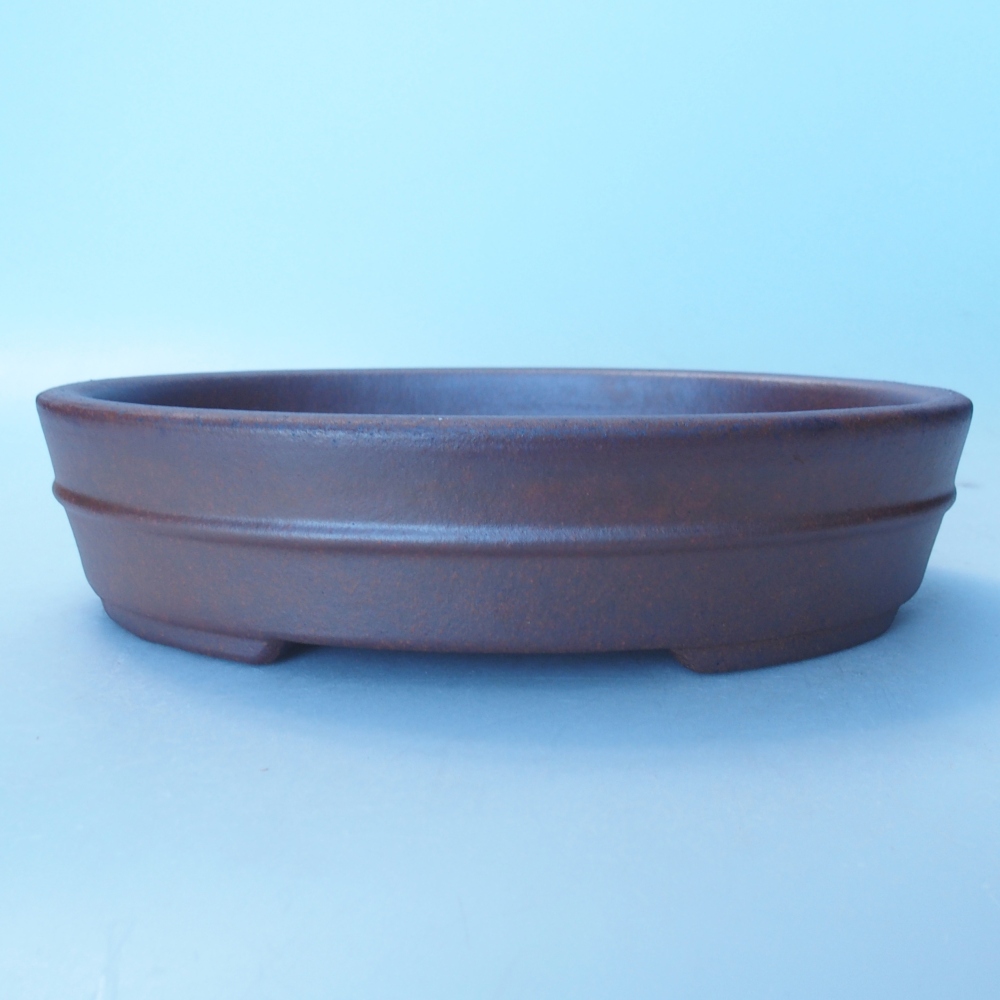 Miska 20,5 x 17 x 5 cm brązowa