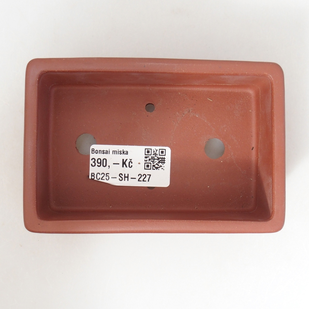Miska 11,5 x 7,5 x 4 cm kolor ceglasty