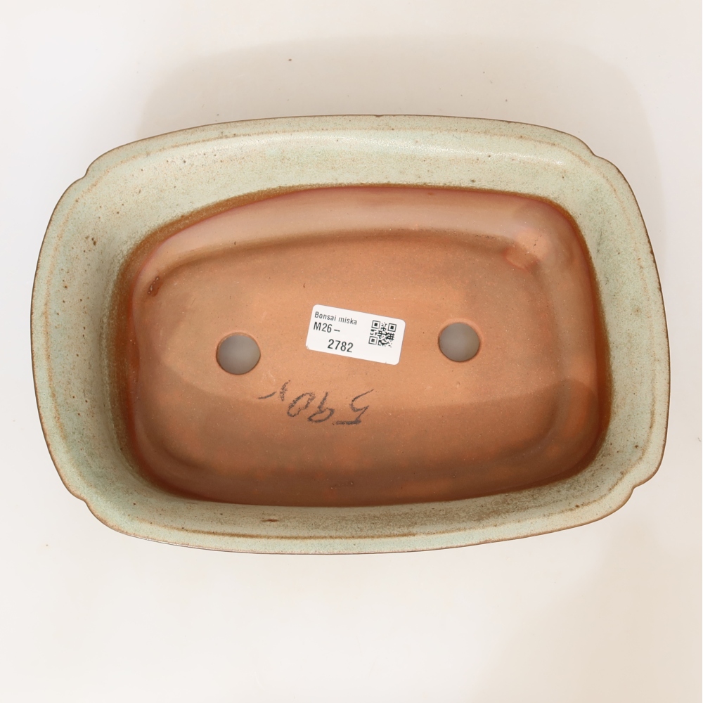 Ceramiczna miska  24 x 17 x 6 cm, kolor beżowy