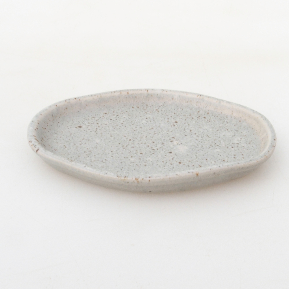 Ceramiczna miska H05 -11 x 8,5 x 1 cm - beżowa