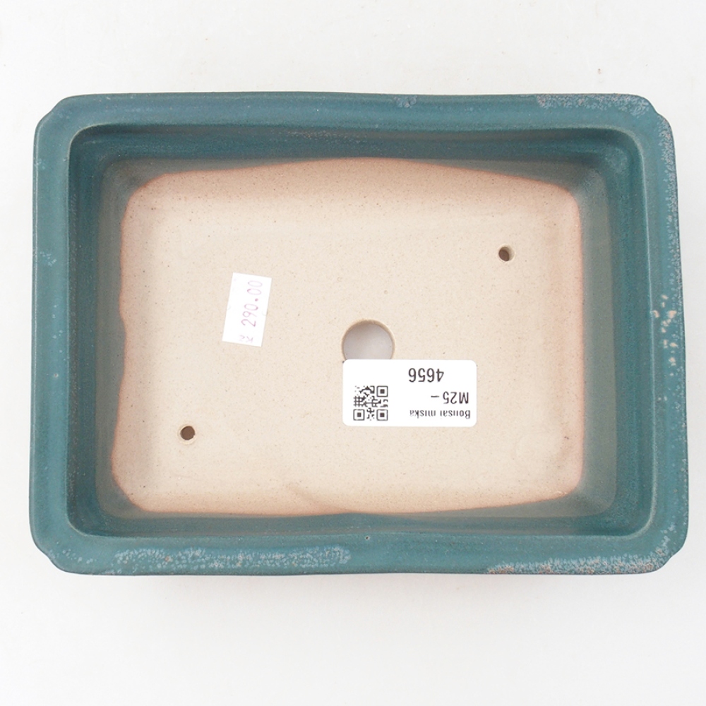 Ceramiczna miska bonsai 17,5 x 13 x 4 cm, kolor niebieski