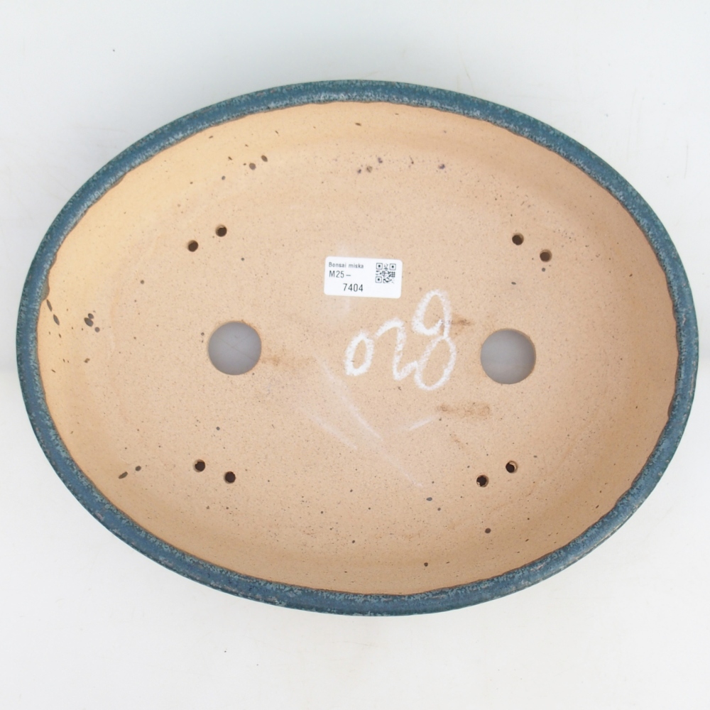 Misa do bonsai 32,5 x 25,5 x 7,5 cm, kolor niebieski