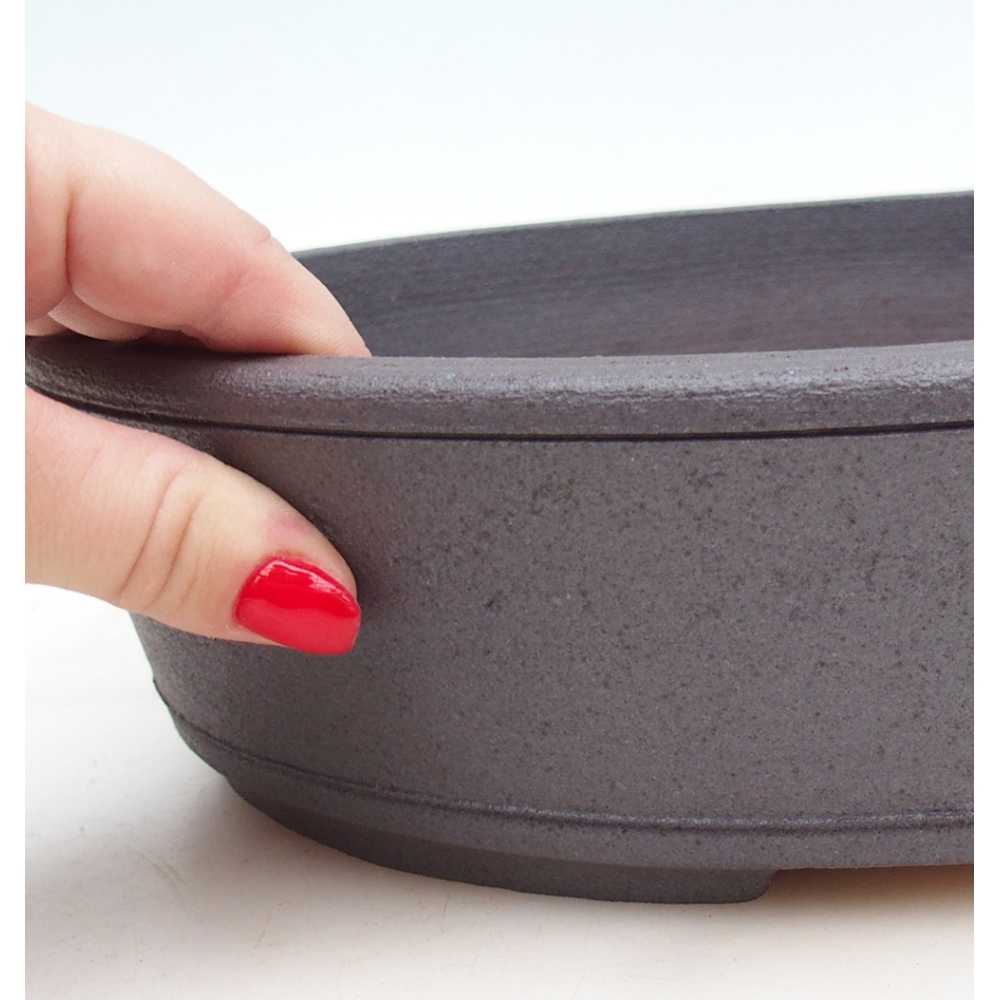 Misa do bonsai 32 x 25 x 7,5 cm, kolor brązowy