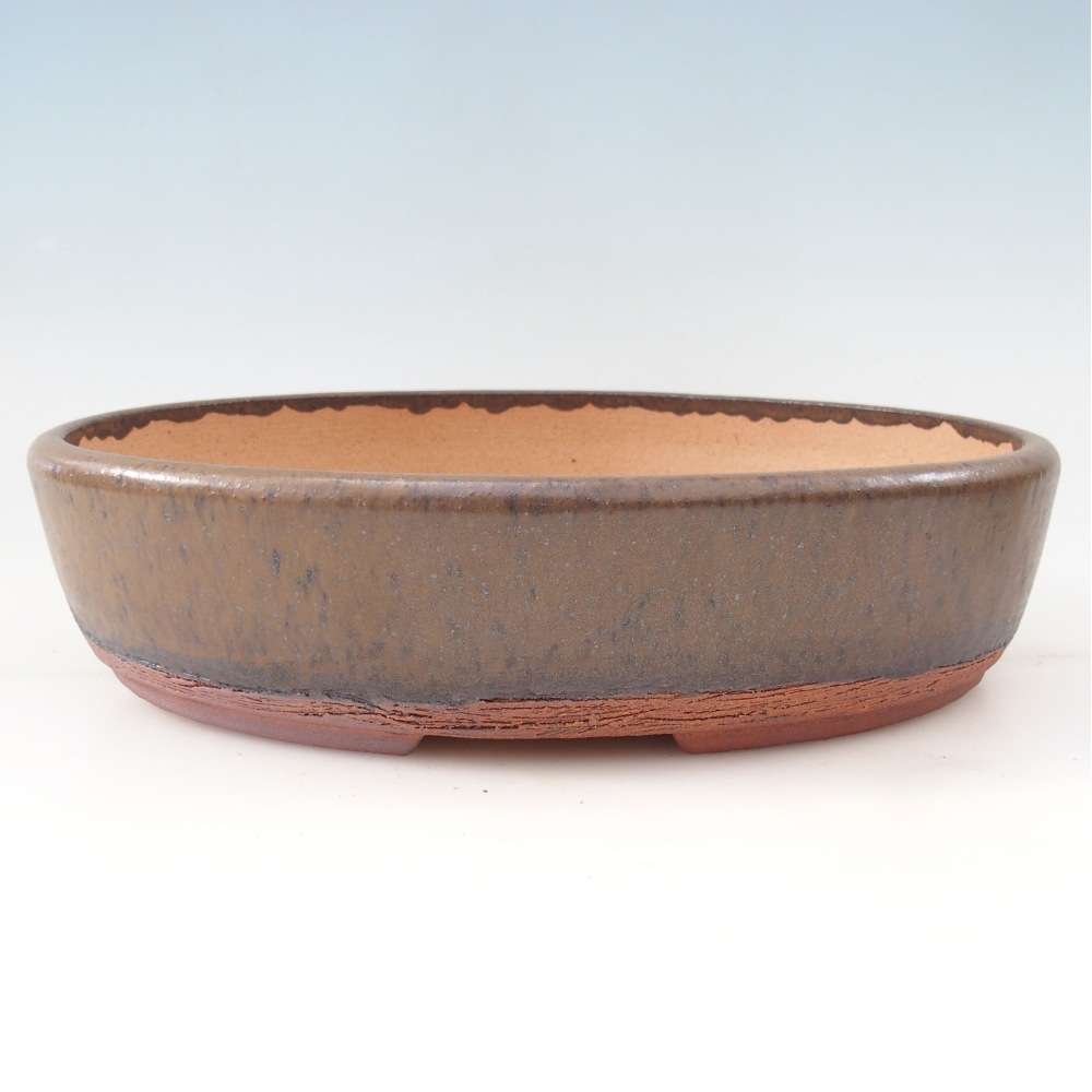 Misa do bonsai 32 x 25 x 8 cm, kolor brązowy