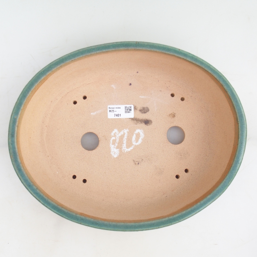 Misa do bonsai 32,5 x 26 x 8,5 cm, kolor zielony