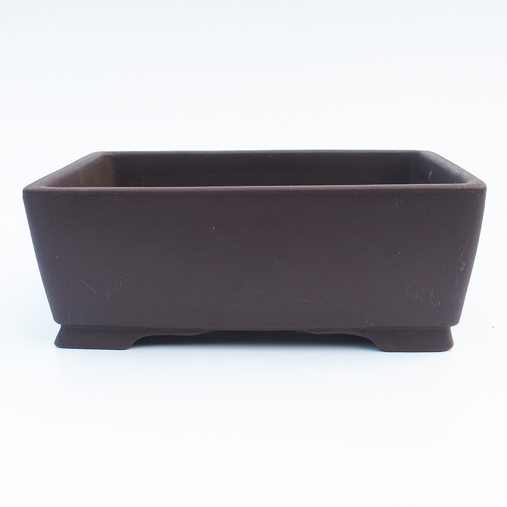 Miska 26 x 19 x 10 cm brązowa