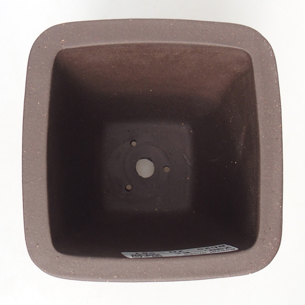 Miska 9 x 9 x 11 cm brązowa
