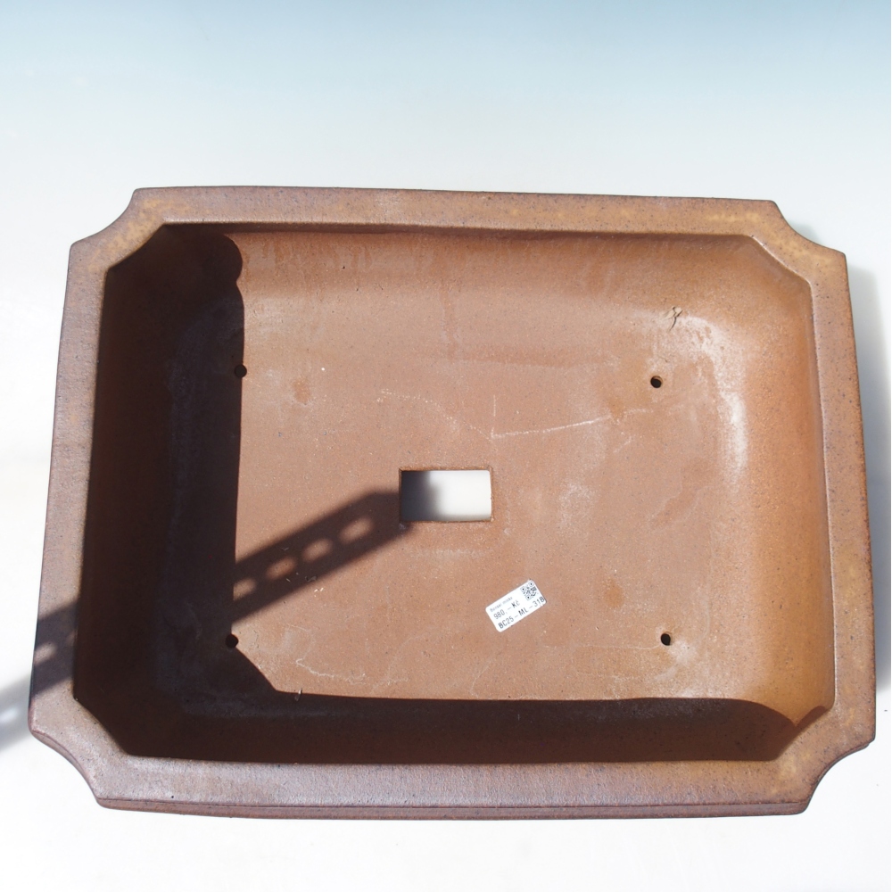 Miska 51,5 x 39 x 17 cm brązowa - WYŁĄCZNIE ODBIÓR OSOBISTY LUB TRANSPORT PALETOWY