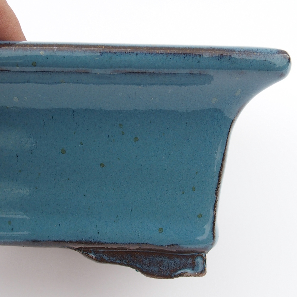 Miska 20 x 16,5 x 8 cm niebieska