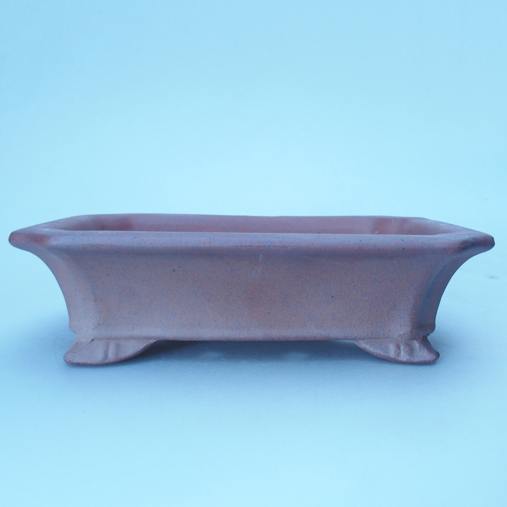 Miska 21 x 15 x 5,5 cm brązowa