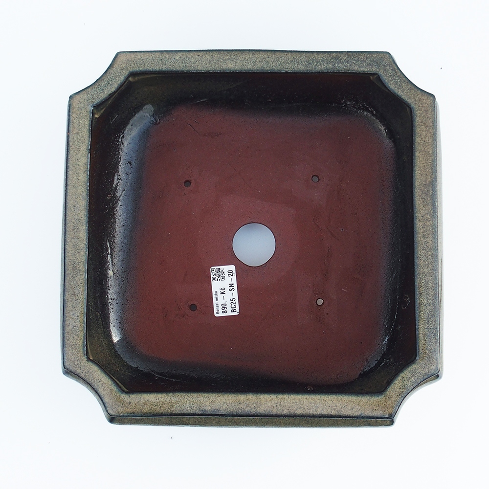 Miska 28 x 28 x 12,5 cm szara