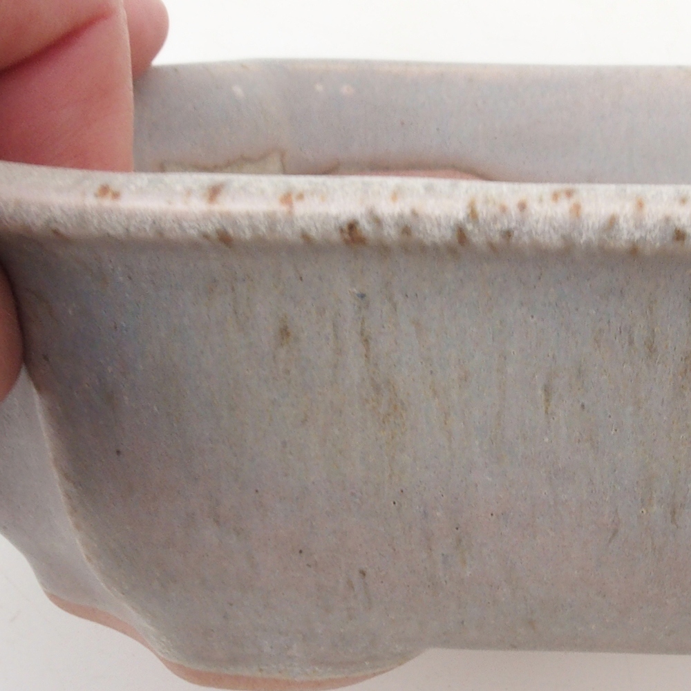 Bonsai bowl H03 - 16,5 x 12 x 4,5 cm. - beżowy