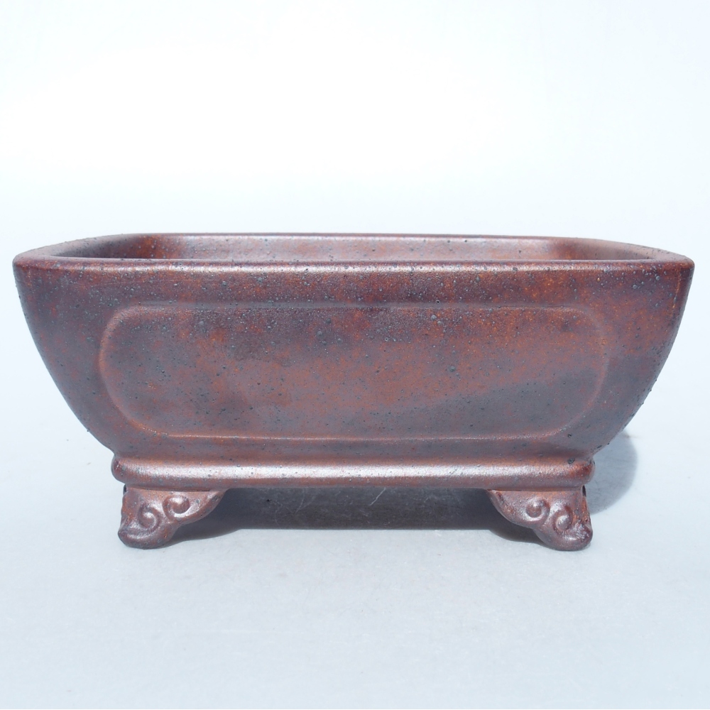 Miska 20 x 16,5 x 8,5 cm brązowa