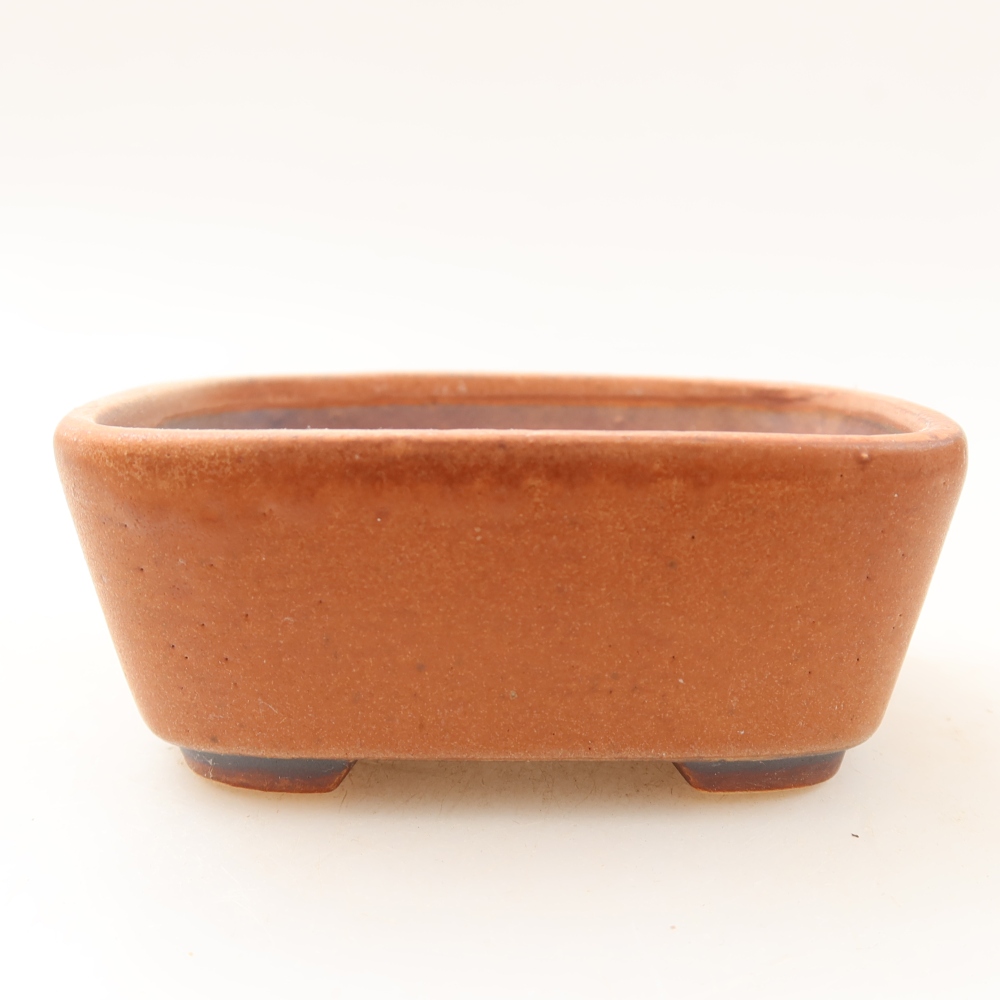Ceramiczna miska do bonsai 10 x 8,5 x 4 cm, kolor różowy