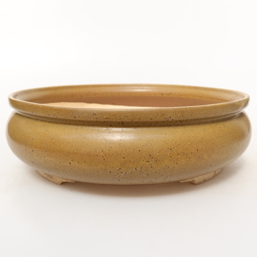 Ceramiczna miska  24 x 24 x 7,5 cm, kolor brązowy