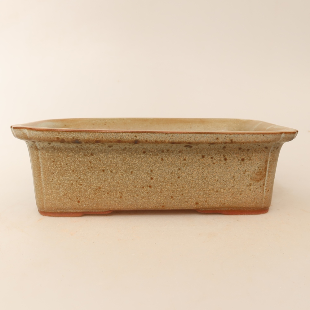 Miska ceramiczna  20 x 15,5 x 5,5 cm, kolor beżowy