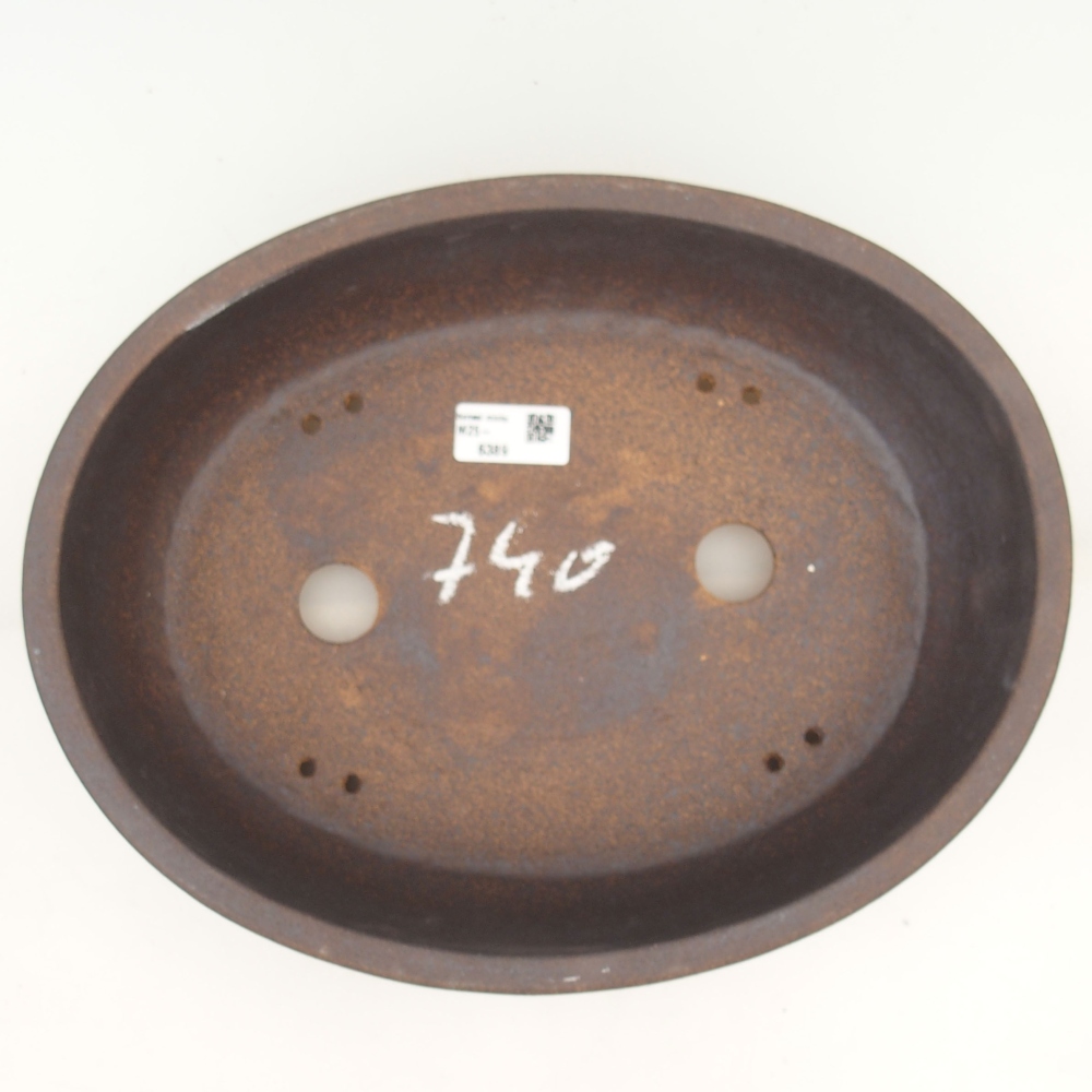 Misa do bonsai 33 x 26 x 8 cm, kolor metaliczny