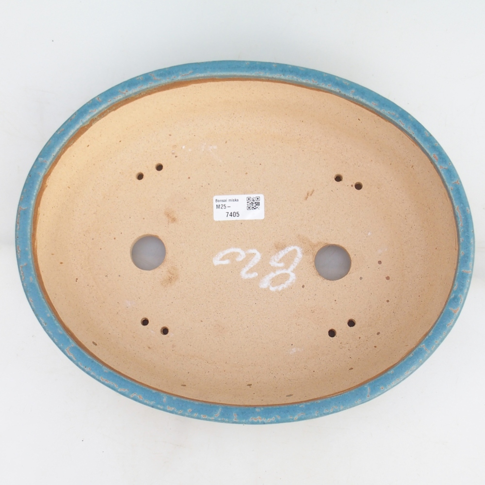 Misa do bonsai 32,5 x 26 x 8,5 cm, kolor niebieski
