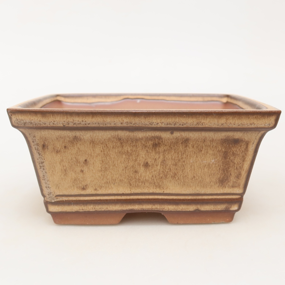 Ceramiczna miska  14,5 x 12,5 x 7 cm, kolor brązowy