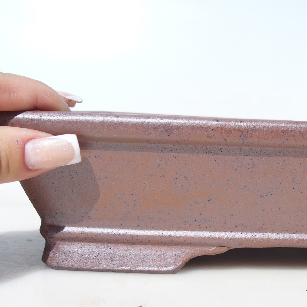 Miska 31 x 20,5 x 6,5 cm brązowa