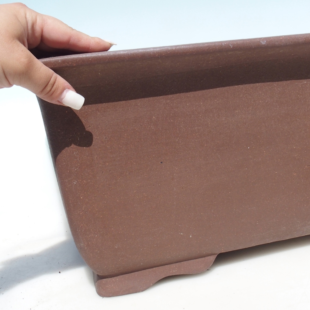 Misa do bonsai 61 x 38 x 22,5 cm - brązowa