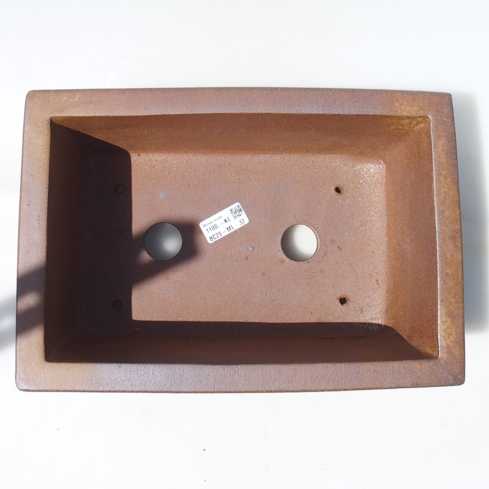Miska 33,5 x 23 x 12,5 cm brązowa