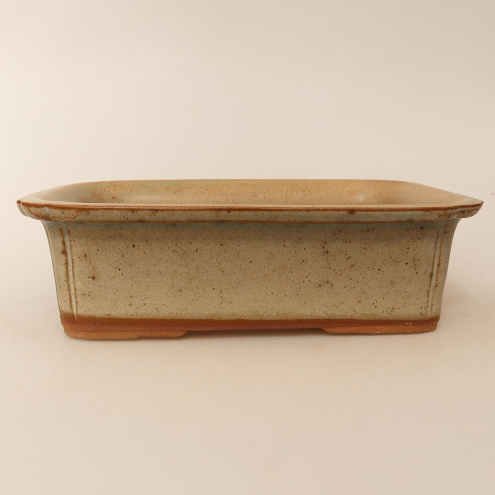 Miska ceramiczna  20 x 15,5 x 5,5 cm, kolor beżowy