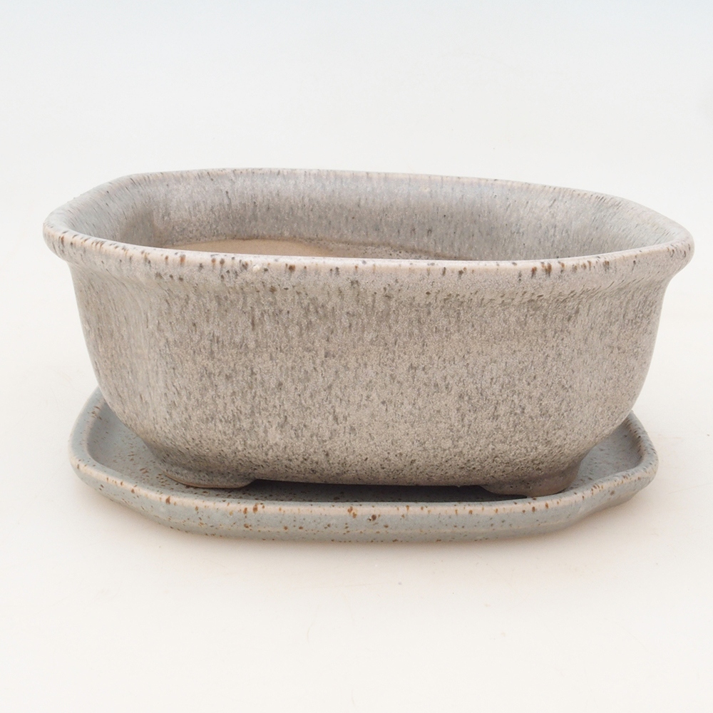 Bonsai bowl + spodek H31 - beżowy