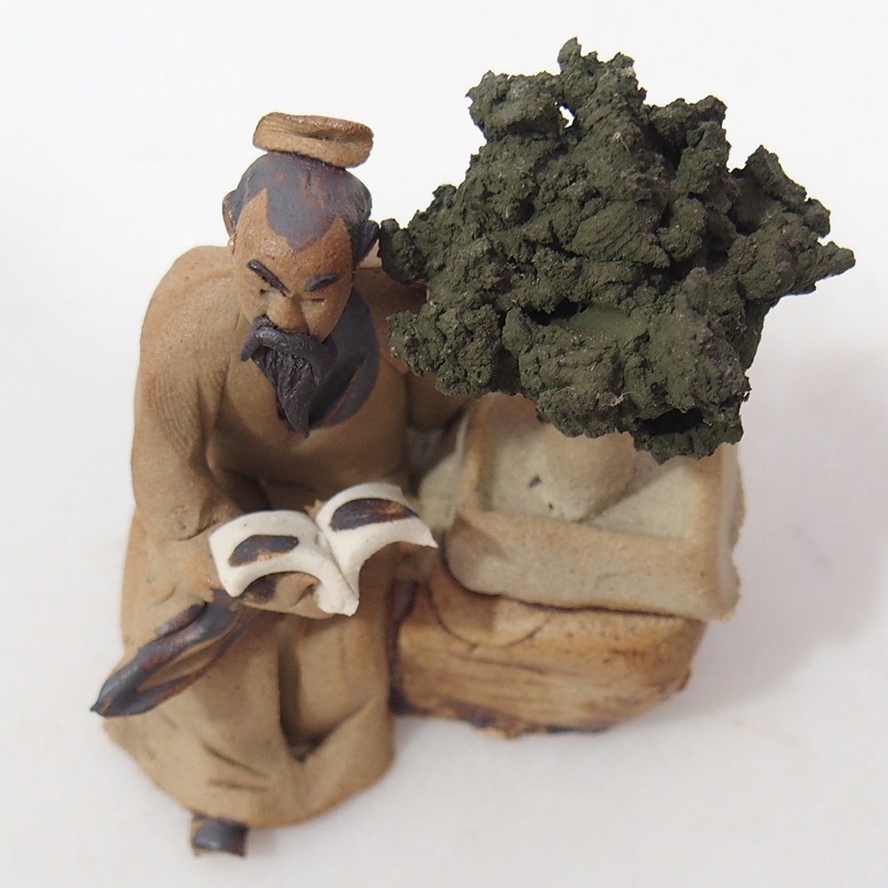 Figurka ceramiczna - Bonsaiista