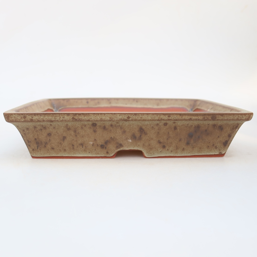 Ceramiczna miska  26 x 20 x 5 cm, kolor brązowy