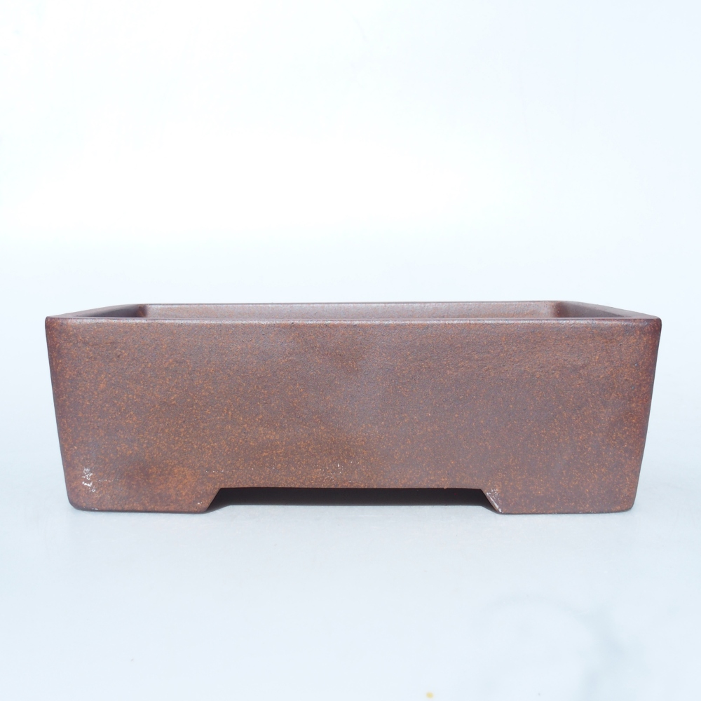 Miska 23 x 14 x 7 cm brązowa