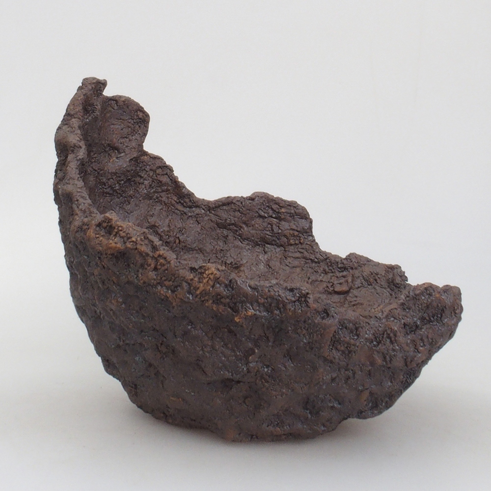 Muszla ceramiczna 20 x 19 x 20 cm, kolor brązowy