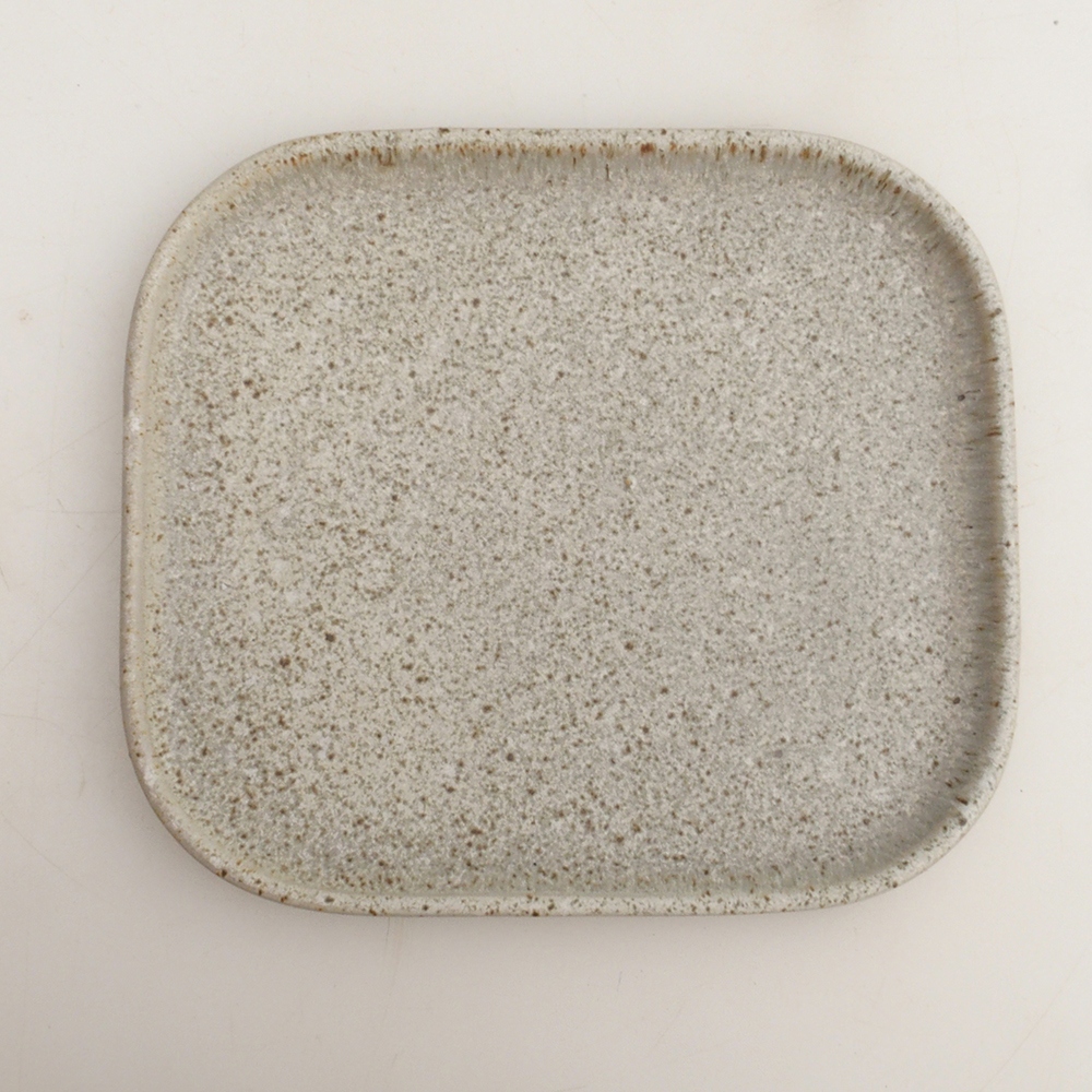 Bonsai bowl + spodek H36 - 17 x 15 x 7,5 cm. - beżowy