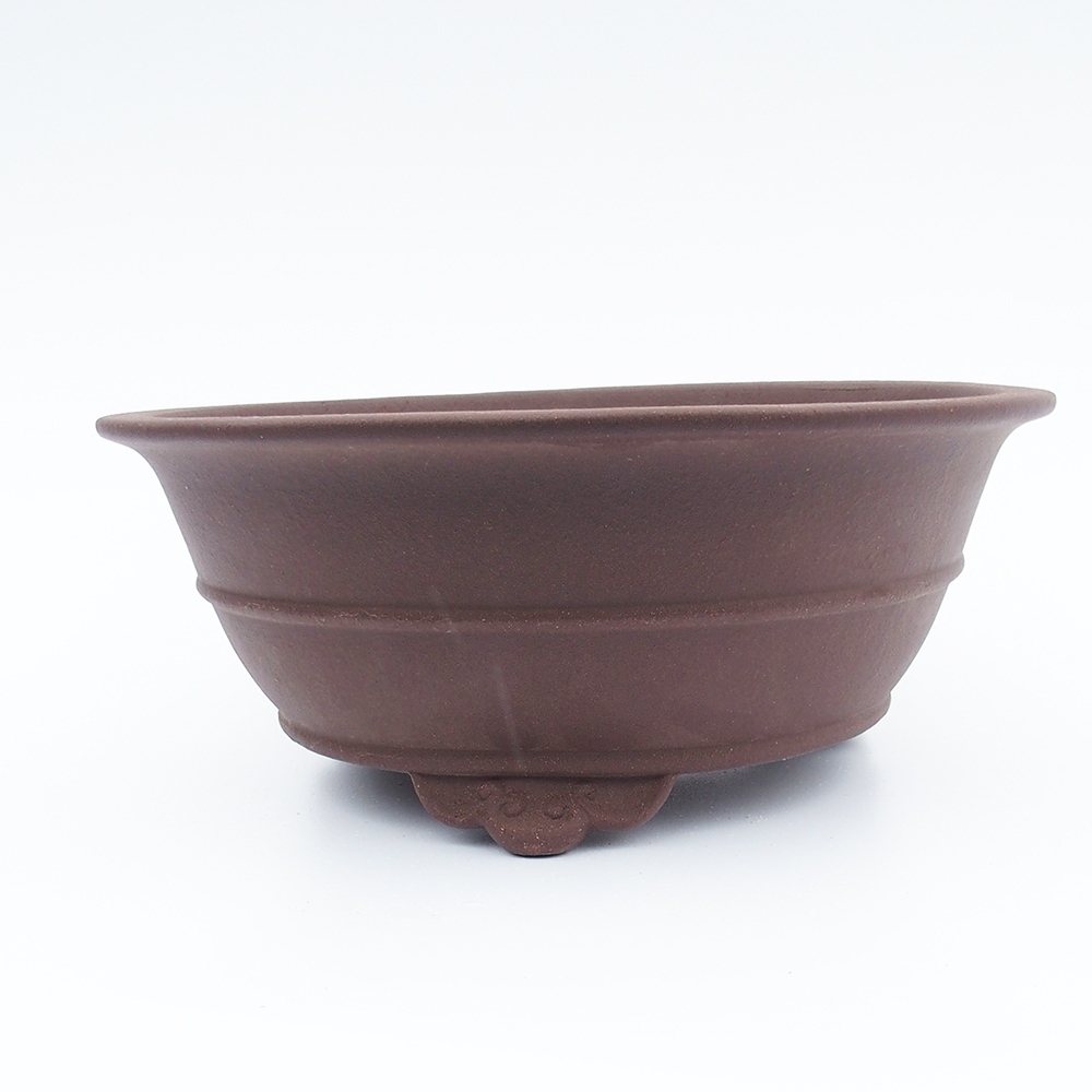 Miska 29 x 12 cm brązowa