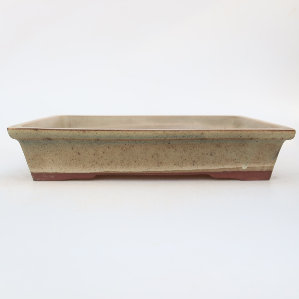 Ceramiczna miska  26 x 19,5 x 5,5 cm, kolor beżowy