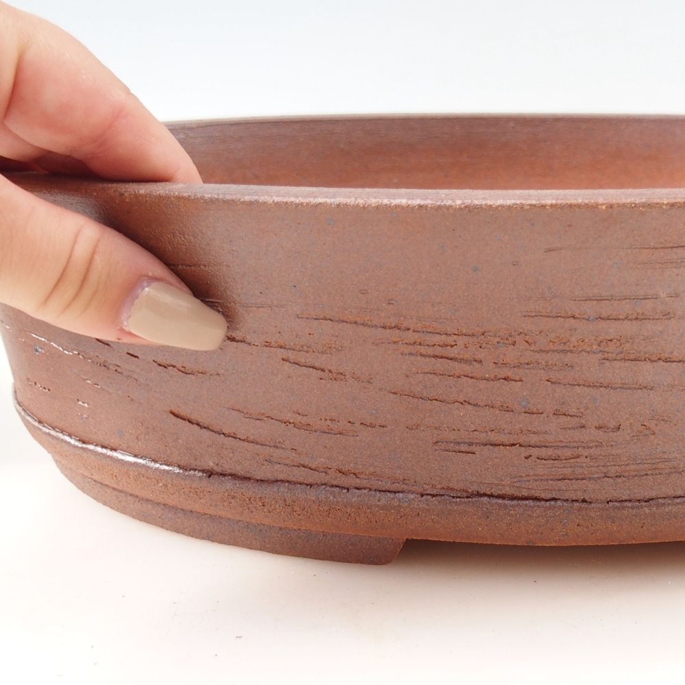 Misa bonsai 34 x 26 x 8 cm, kolor brązowy