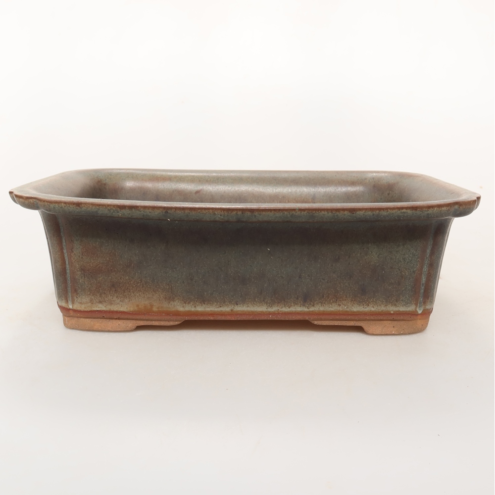 Miska ceramiczna  20 x 15,5 x 6 cm, kolor brązowy