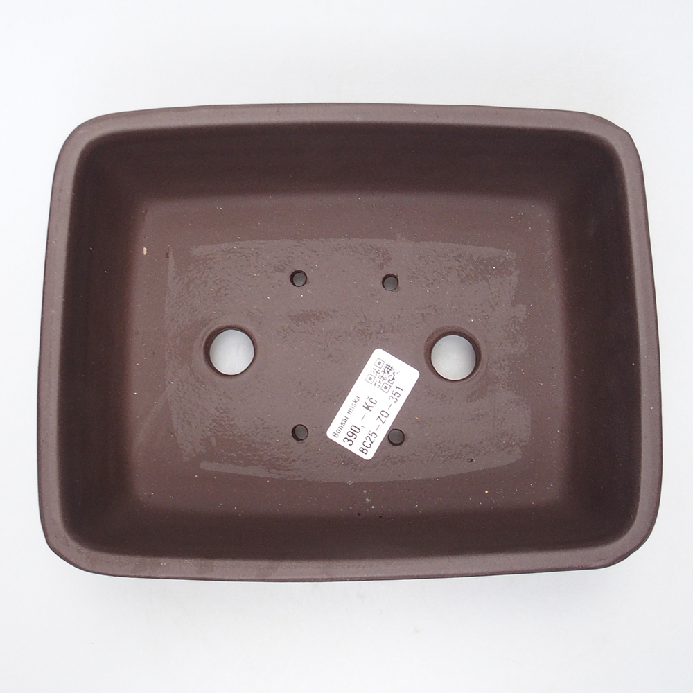 Miska 21 x 17 x 7,5 cm brązowa